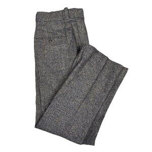 Vintage Donegal Tweed Wool Pants Men’s 36X30  Speckled Grey